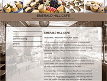 Tablet Screenshot of emeraldhillcafe.com.au